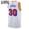 NBA Golden State Warriors Trikot Stephen Curry Nike 2024-25 Classic Edition Weiß Swingman - Kinder